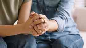 People holding hands
