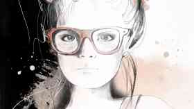 Randa Haddadin, Child in Glasses