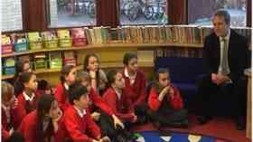  New education secretary makes first school visit 