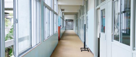 School hallway