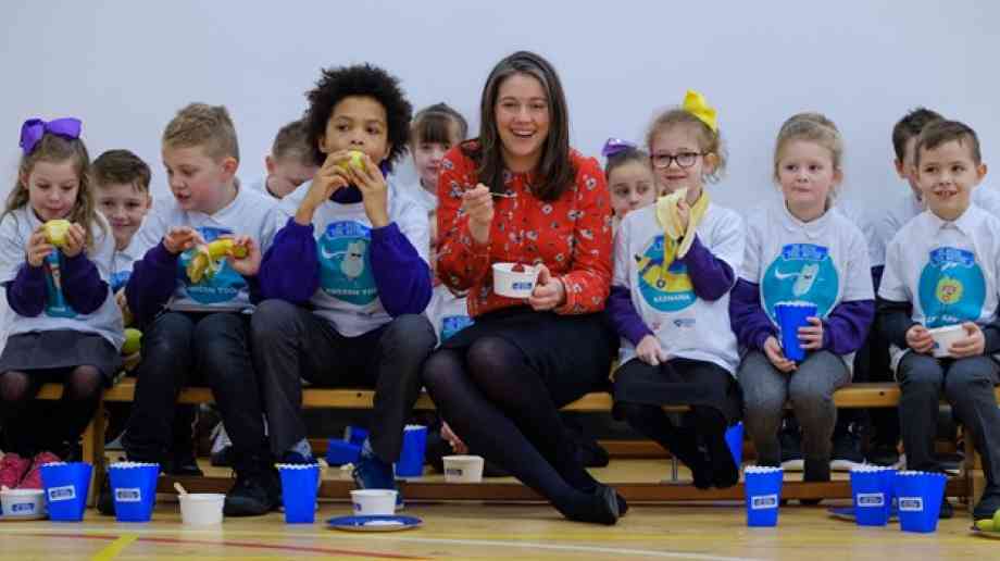  Healthy eating campaign for Scottish primary pupils relaunches