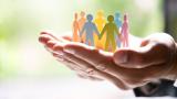 Hand hold people