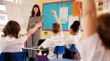 Teacher in classroom
